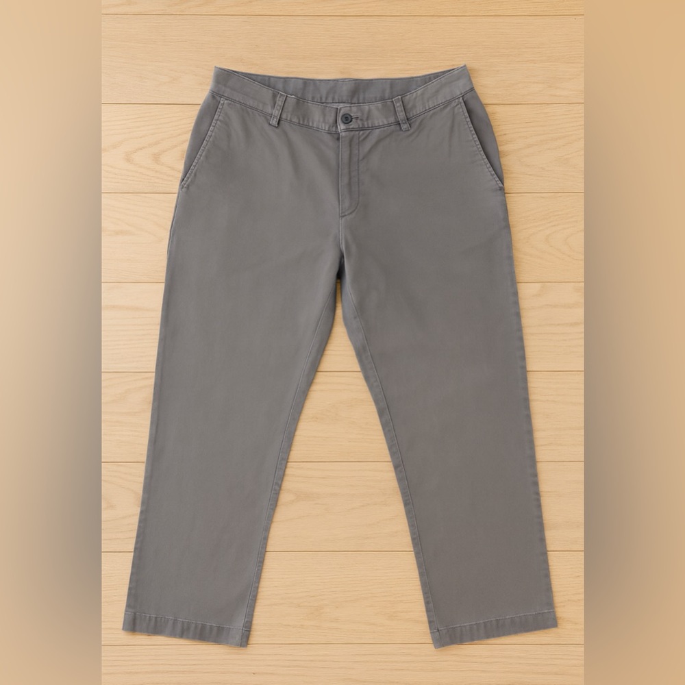 Lands' End Women's Gray Chinos